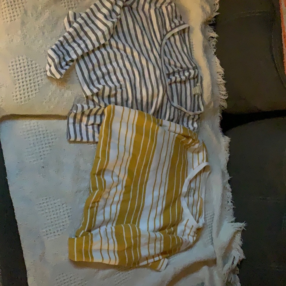 2 j crew size large long sleeve shirts